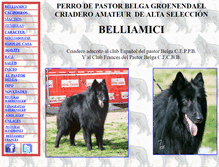 Tablet Screenshot of belliamici.com.es